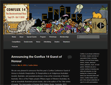 Tablet Screenshot of conflux.org.au